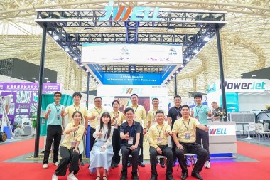 Inauguração: A JWELL Machinery participa da Feira de Plásticos e Borracha de Hanói, desenvolvendo o modelo de produção inteligente local do Vietnã.