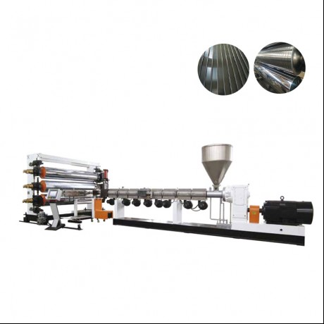 Linha de extrusão de chapa T-Grip HDPE/PP