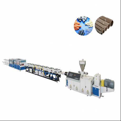 Extrusão de fio duplo UPVC/CPVC, linha de extrusão de quatro fios