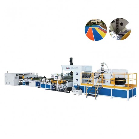 Máquina extrusora de esteira plástica pré-fabricada termoplástica TPE/TPU