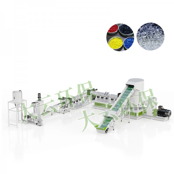 Máquina de pelotização de reciclagem integrada Jwell Three Machine